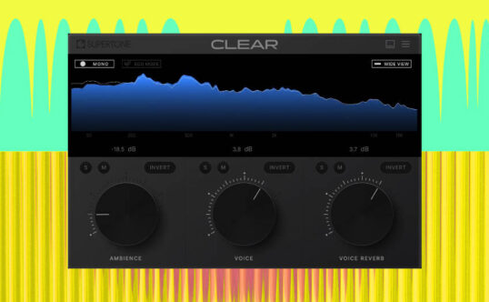 音频降噪去混响插件 Supertone Clear v1.1.1