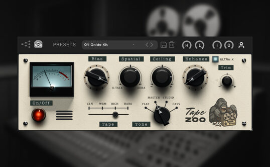 音频磁带模拟插件 Tone Empire TapeZoo v1.0