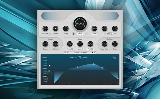 音频频谱混响插件 ADPTR AUDIO Utopia v1.0.0