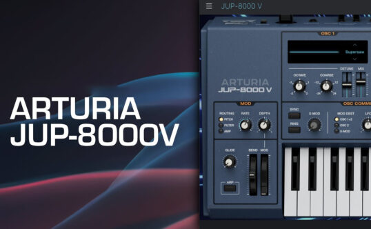 数字音频合成器 Arturia Jup-8000 v1.0.0