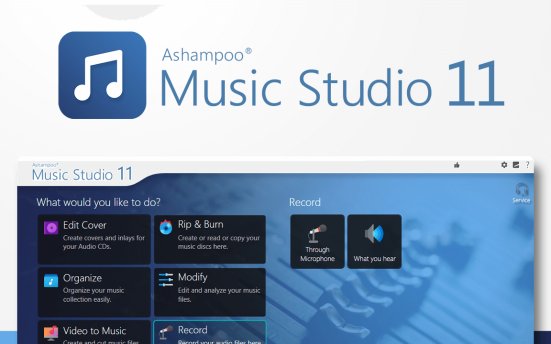 八合一音乐软件 Ashampoo Music Studio v11.0.5.1 便携版