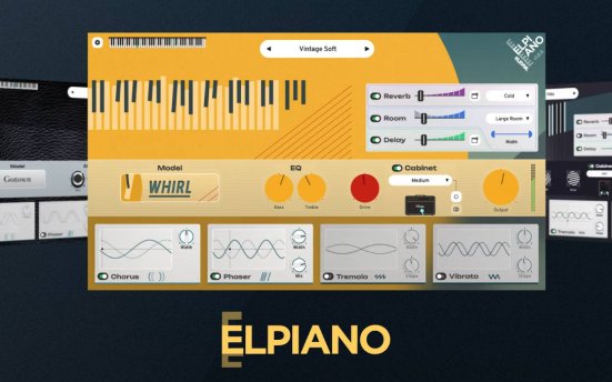 虚拟电钢琴插件 Klevgrand Elpiano v1.0.0 R2R版