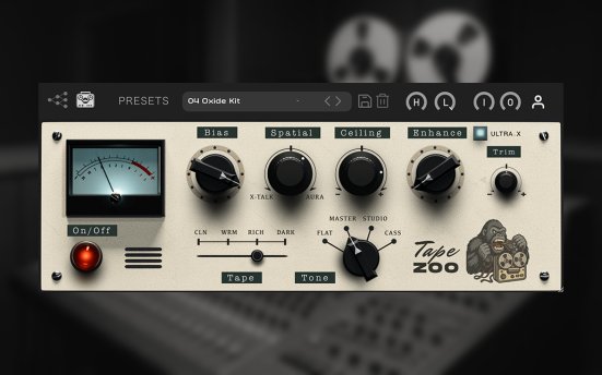 音频磁带模拟插件 Tone Empire TapeZoo v1.0
