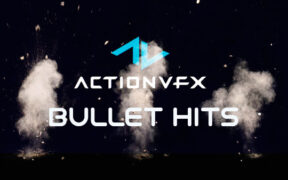 【4K】45个真实的子弹击中混凝土溅射场景视频素材