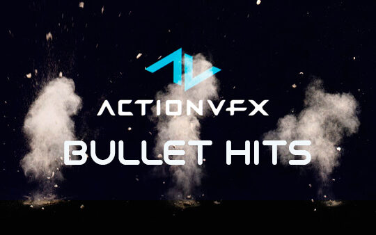 【4K】45个真实的子弹击中混凝土溅射场景视频素材