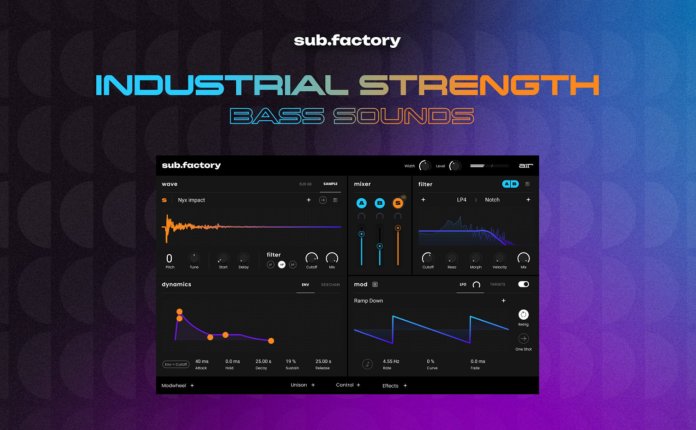 低音合成器插件 AIR Music Tech Sub Factory v1.2.1.11 TCD版