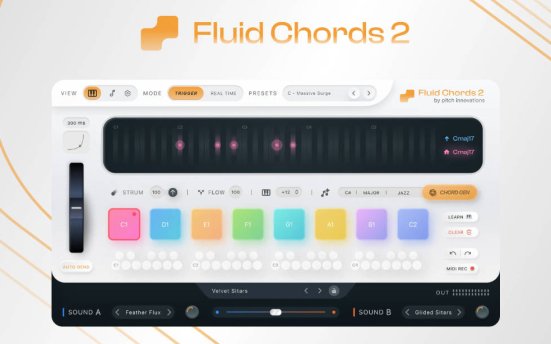 智能和弦移调插件 Pitch Innovations Fluid Chords 2 v1.0.2