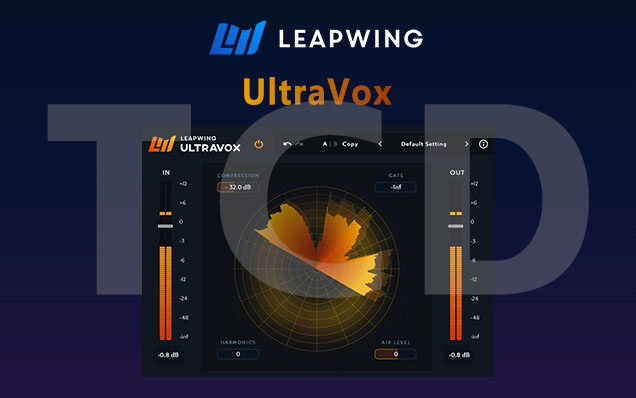 人声处理插件 Leapwing Audio UltraVox v1.2.5 TCD版