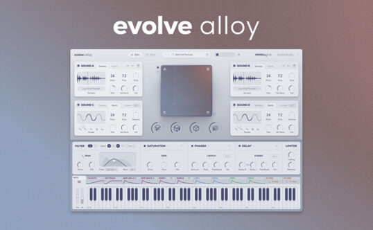 金属声源合成器插件 Excite Audio Evolve Alloy v1.0.1
