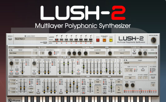 虚拟合成器插件 D16 Group Lush 2 v2.1.5