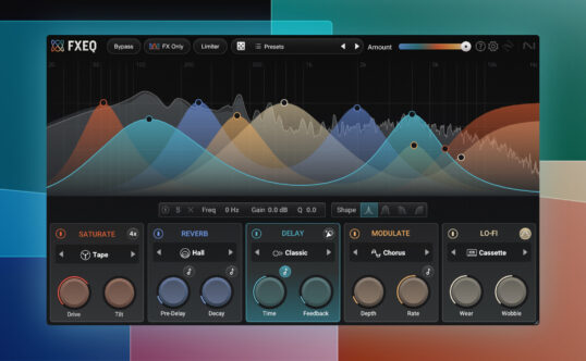 音频EQ均衡器插件 iZotope FXEQ v1.0.0.442