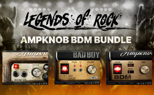 音箱放大器模拟插件 Bogren Digital AmpKnob BDM Bundle 2025.5