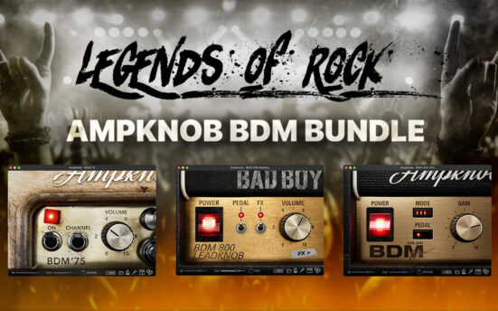音箱放大器模拟插件 Bogren Digital AmpKnob BDM Bundle 2025.5 TCD版