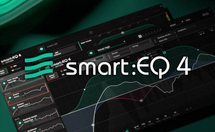 智能音频EQ均衡器插件 Sonible Smart EQ 4 v1.1.0 R2R版