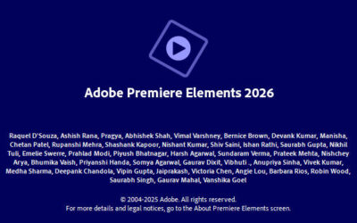 Adobe Premiere Elements 2026 v26.3.0.57 视频剪辑软件