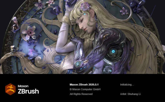 Pixologic Zbrush v2026.2.1 三维雕刻建模软件