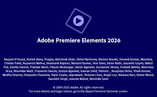 Adobe Premiere Elements 2026 v26.3.0.57 视频剪辑软件