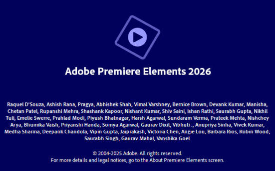 视频剪辑软件 Adobe Premiere Elements 2026 v26.0.0.785 m0nkrus版
