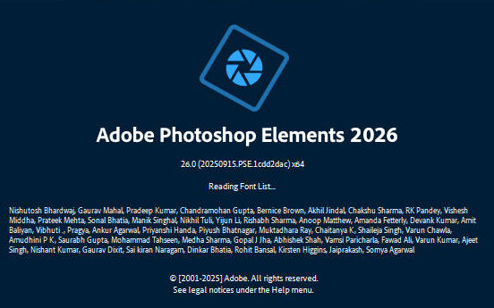 图像处理工具 Adobe Photoshop Elements 2026 v26.0.0.336 m0nkrus版