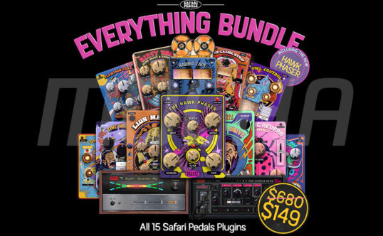 音频效果器插件包 Safari Pedals Everything Bundle v2025.12.11