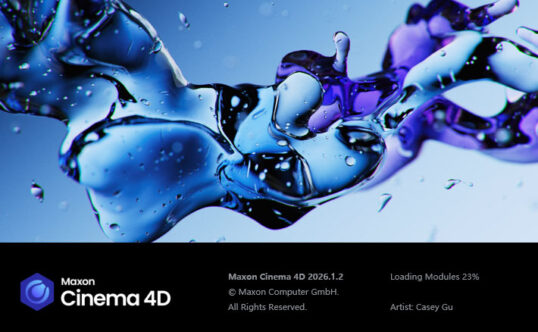 Maxon Cinema 4D 2026.3.4 三维建模动画渲染软件