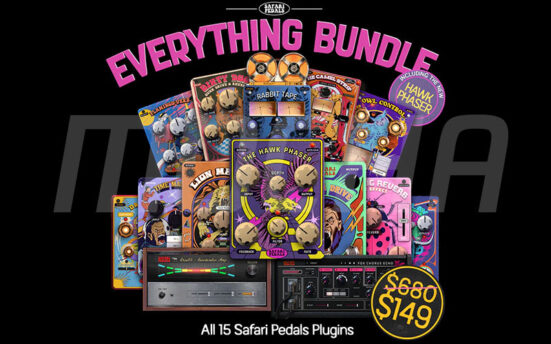 音频效果器插件包 Safari Pedals Everything Bundle v2025.12.11 MOCHA版