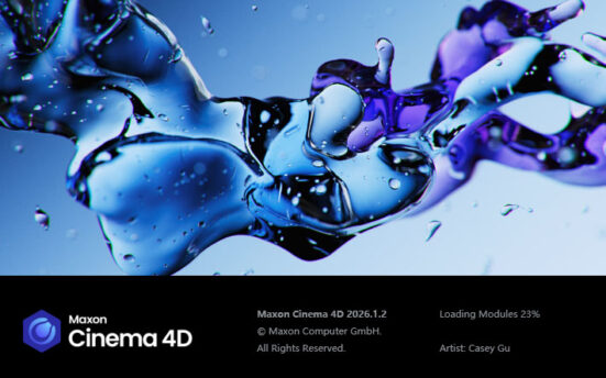 【C4D】Maxon Cinema 4D Studio v2026.1.3 三维建模软件