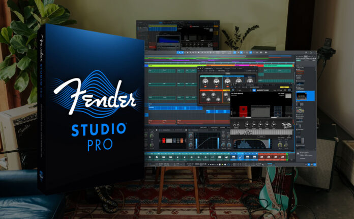 数字音频工作站 Fender Studio Pro 8 v8.0.0 R2R版