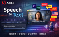 Adobe Speech to Text v2.2.5 for Premiere Pro 2026 PR语音识别转字幕工具