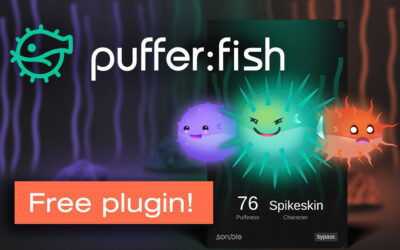 音频饱和效果插件 Sonible Puffer Fish v1.0.4 R2R版