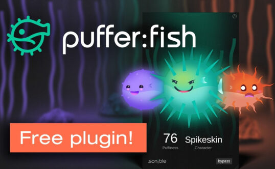音频饱和效果插件 Sonible Puffer Fish v1.0.4