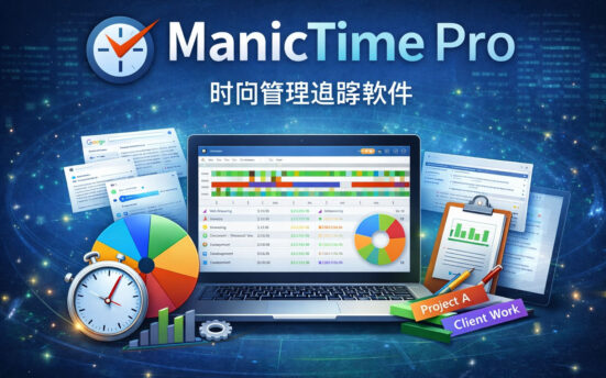 ManicTime Pro v2025.3.8.0 时间管理追踪软件