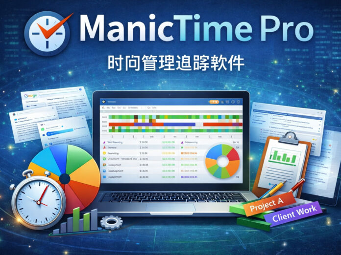 ManicTime Pro v2025.3.8.0 时间管理追踪软件
