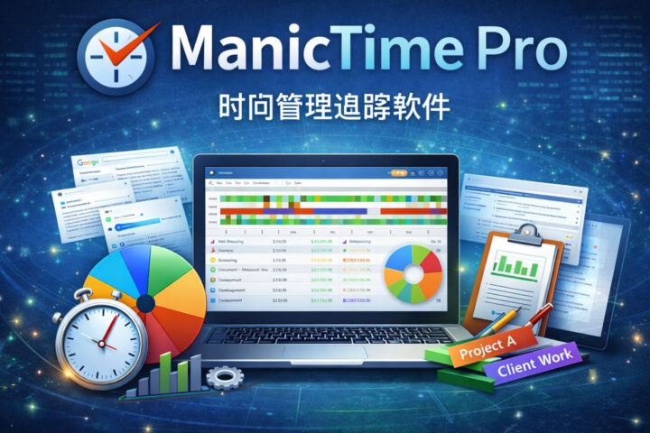 ManicTime Pro v2025.3.8.0 时间管理追踪软件 - 腾龙工作室