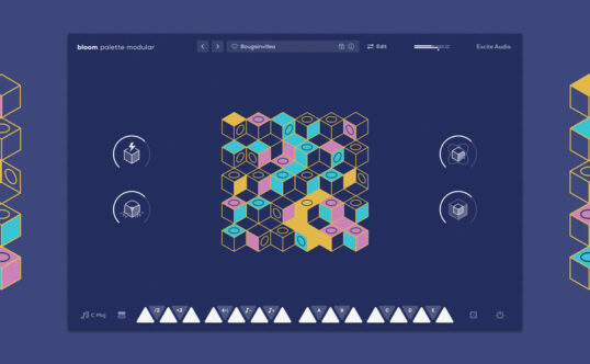 模块化旋律生成插件 Excite Audio Bloom Palette Modular v1.0.0