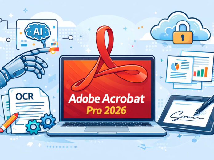 高级PDF编辑器 Adobe Acrobat Pro 2026 v2026.001.21651 KpoJIuK版