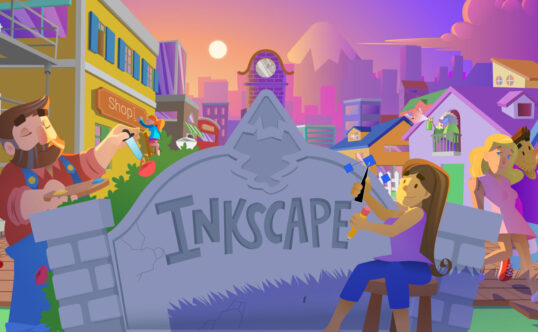 Inkscape v1.4.3 开源免费的矢量图形设计软件