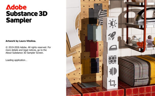 【Sa】Adobe Substance 3D Sampler v6.0.2.10247 三维采样捕捉工具