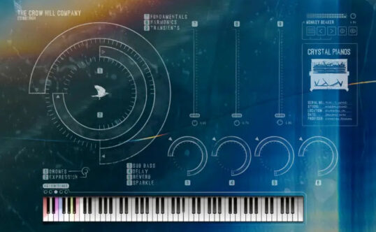The Crow Hill Company Origins Crystal Pianos v1.0.3 基于玻璃器皿采样的奇幻钢琴虚拟乐器