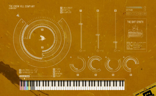 The Crow Hill Company Origins The Shit Synth v1.0.2 低保真脏破虚拟合成器